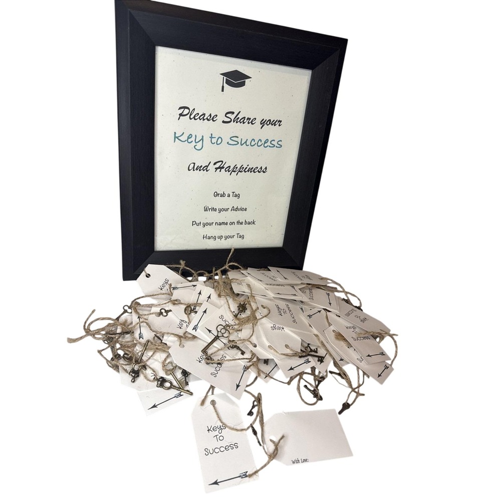Keys To Success Graduation Activity Game - Write Your Advice For Success NEW